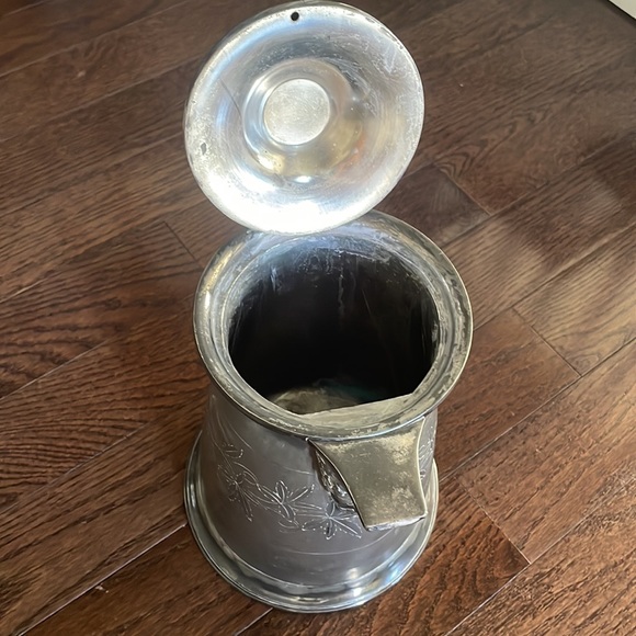 J. A. S. Stimpson Antique 1854 Water Pitcher silver plated - Picture 4 of 9